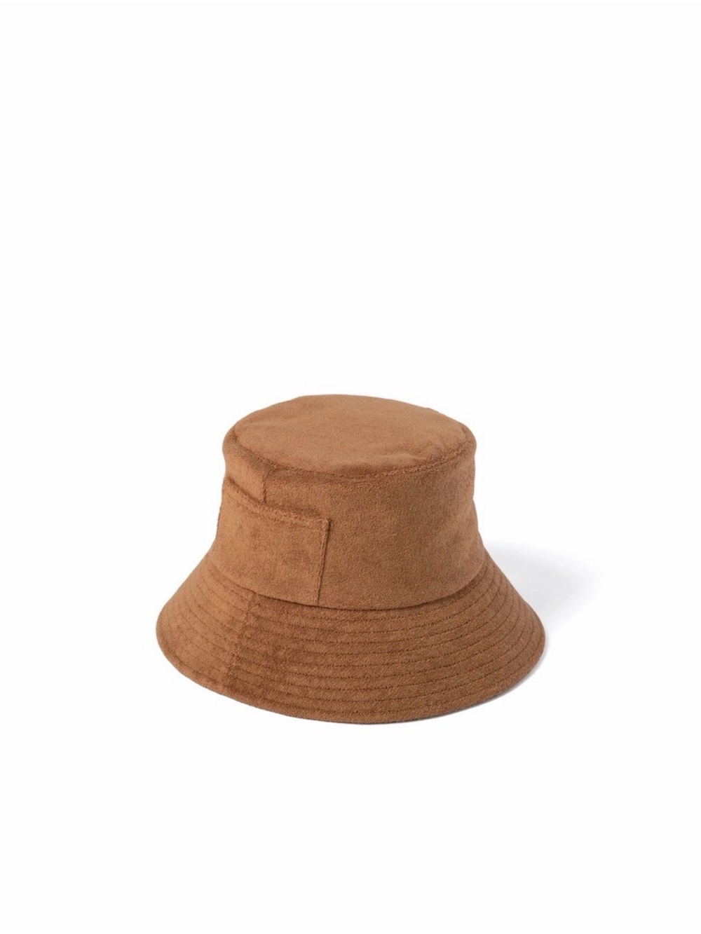 Lack of Color brown suede bucket hat